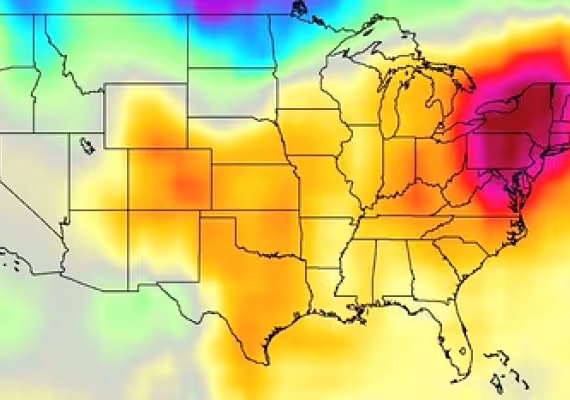 heat map of the united states
